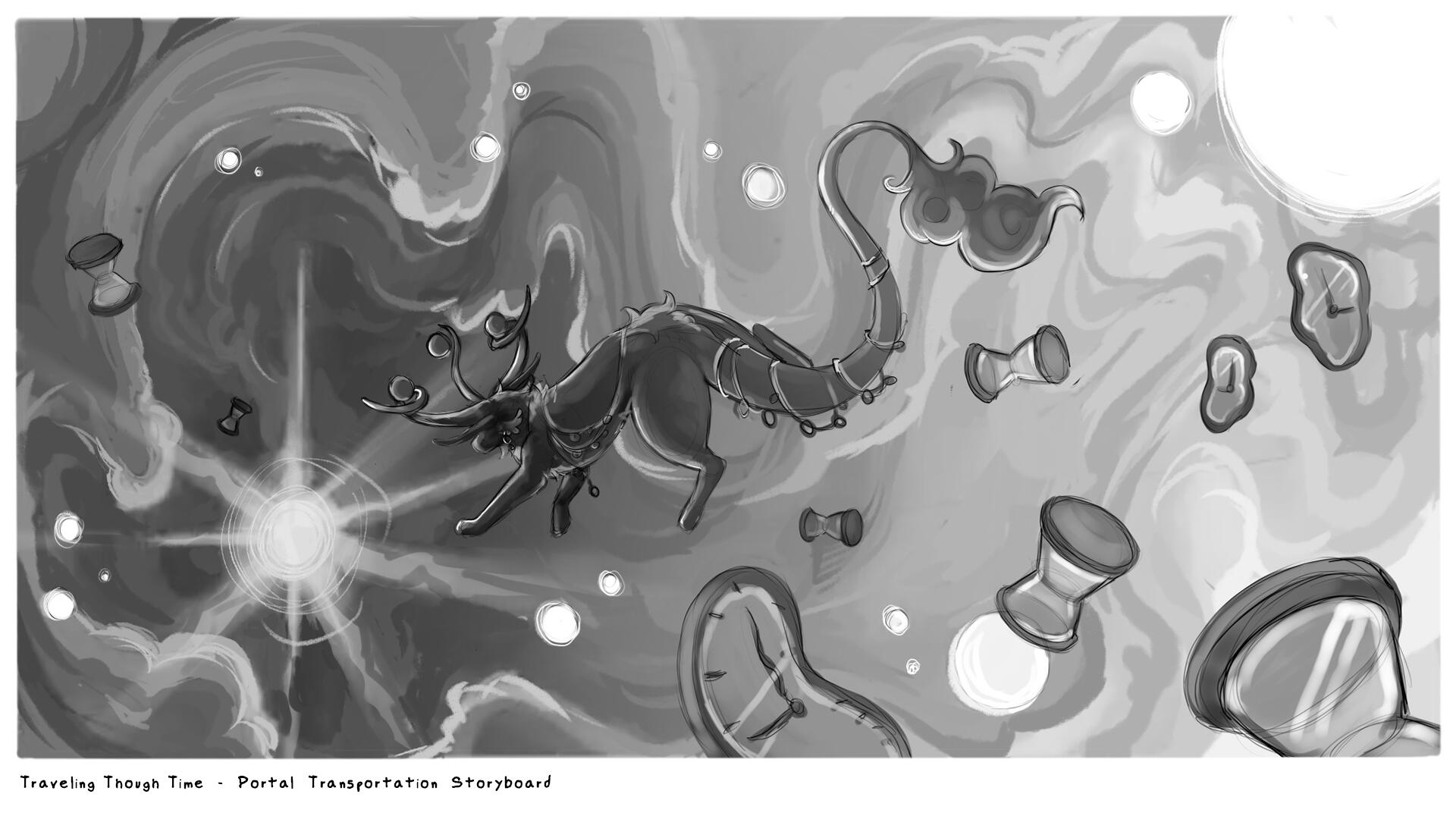 Portal Transportation Storyboard Portal Transportation Storyboard