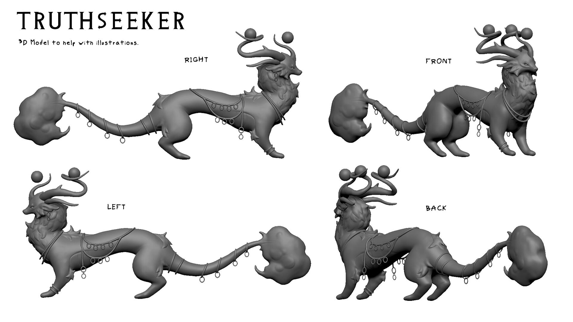 Truthseeker 3D Sculpt Truthseeker 3D Sculpt